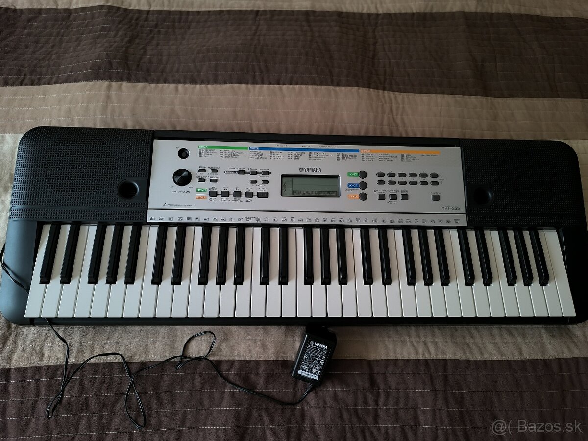 Keyboard Yamaha YPT 255 - 3