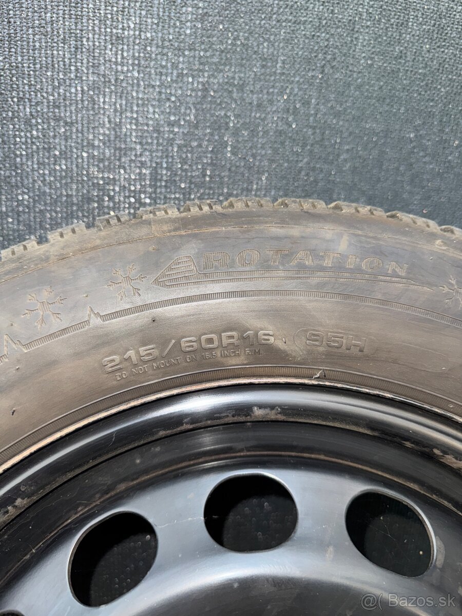 Dunlop Zimné gumy 215/60 R16 - 3