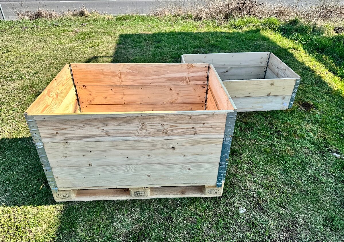 Vyvýšené drevené zahony - 3