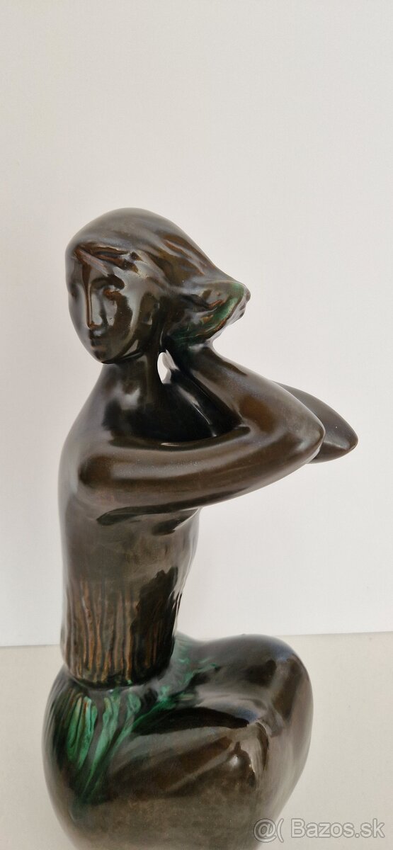 Keramická soška ženy - Jitka Forejtová - 3