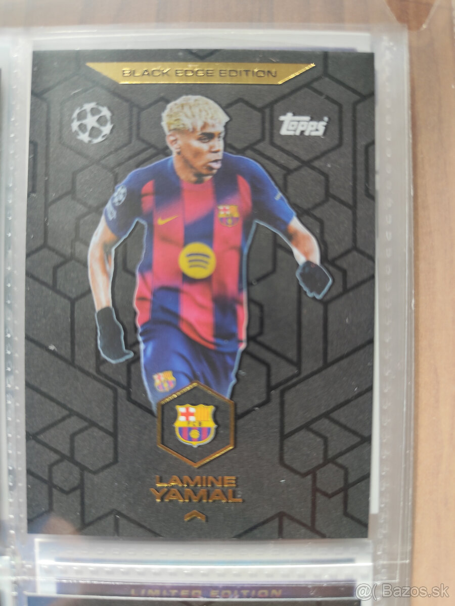 Futbalové kartičky Match Attax 2025/26 Black Edge - 3