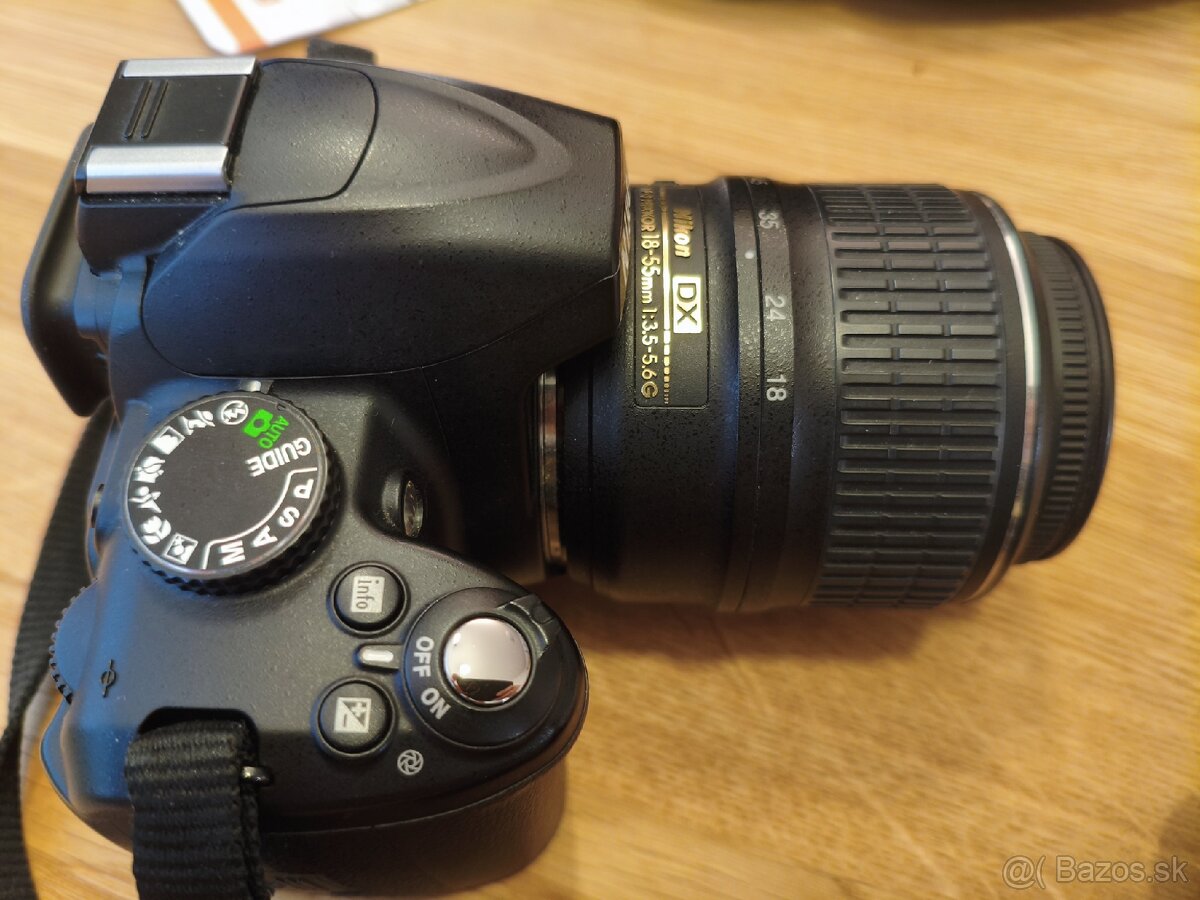 Digitálna zrkadlovka NIKON D3000 - 3