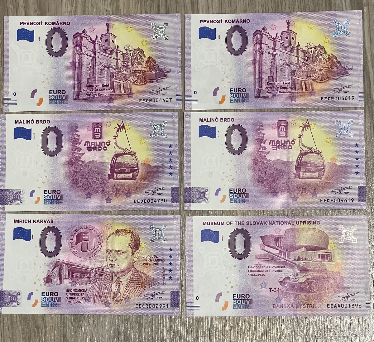0 euro bankovky - 3
