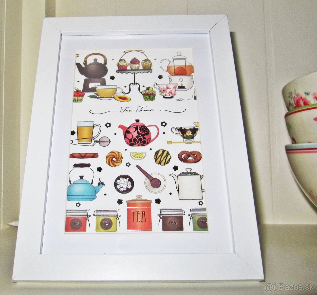 Rámik - Domček, Čajník - 3