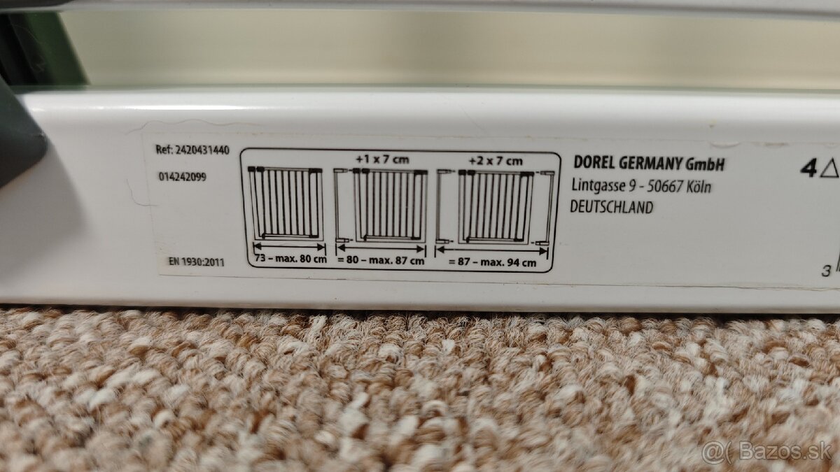 Detská zábrana Safety 1st Quick Close+ - 3