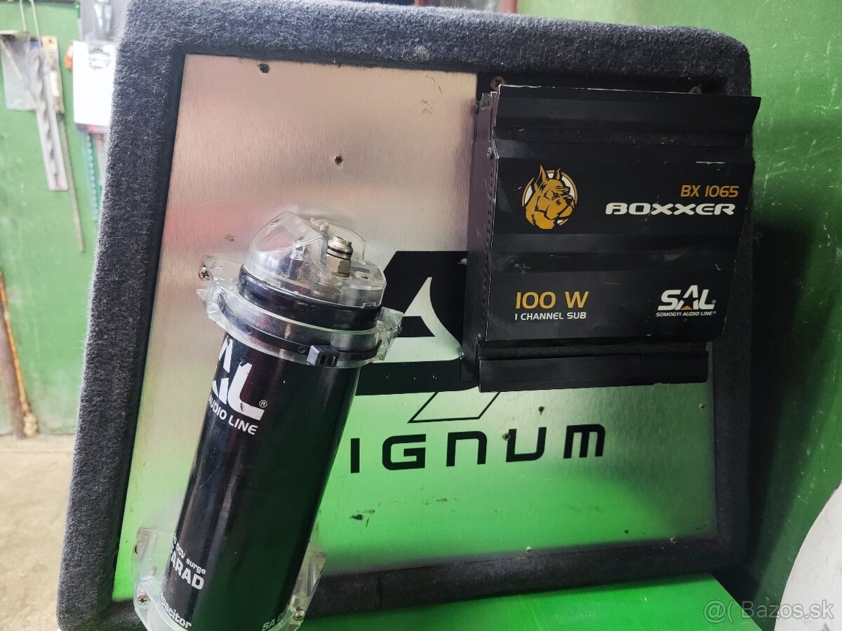 Subwoofer zosilovač kapacitor - 3