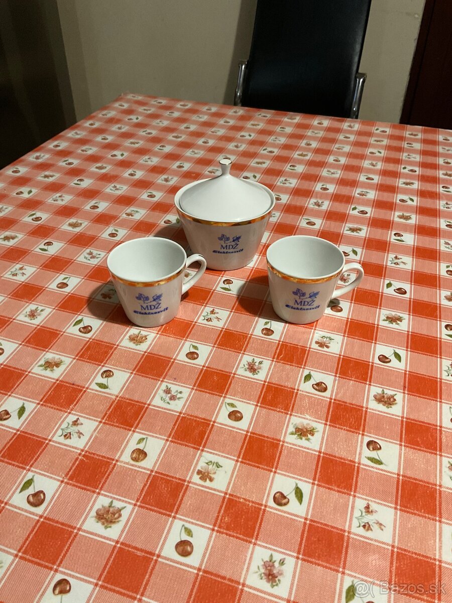 Mokka poháriky a cukrovnička - 3