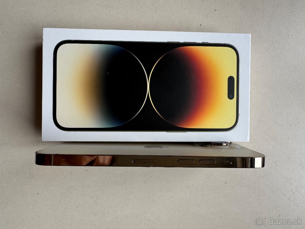 iPhone 14 Pro Max 128GB Gold, originalny stav - 3