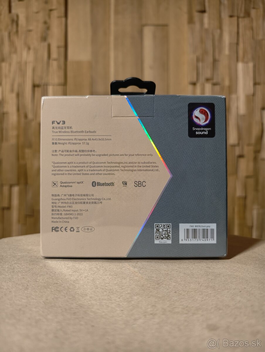 FiiO FW3 Interstellar Gray - 3