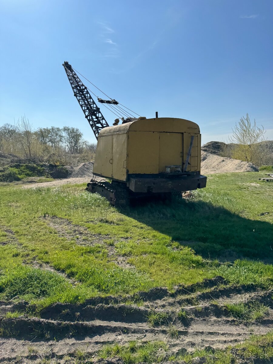 Veľký lanový Báger na ťažbu štrku - 3