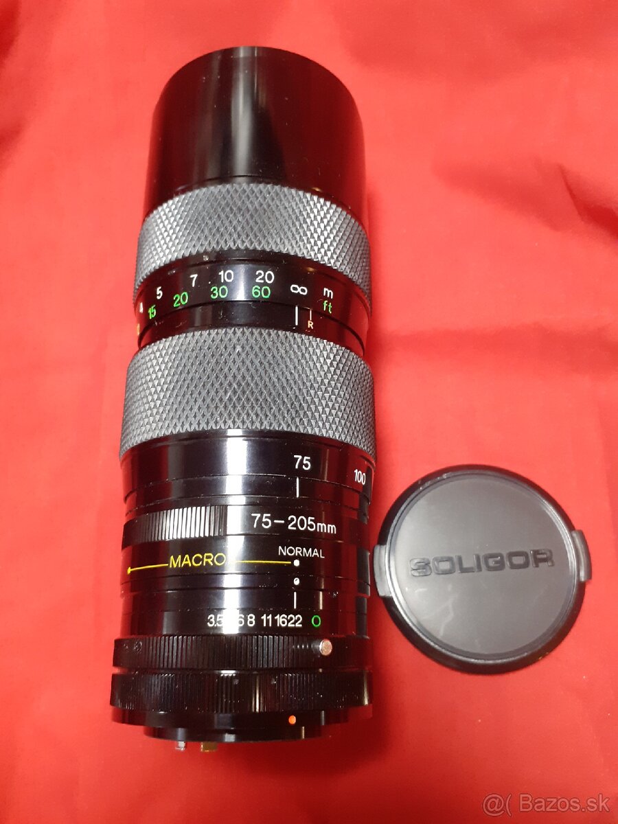 Soligor Auto Zoom Macro 75-205mm 1:3.5 - 3