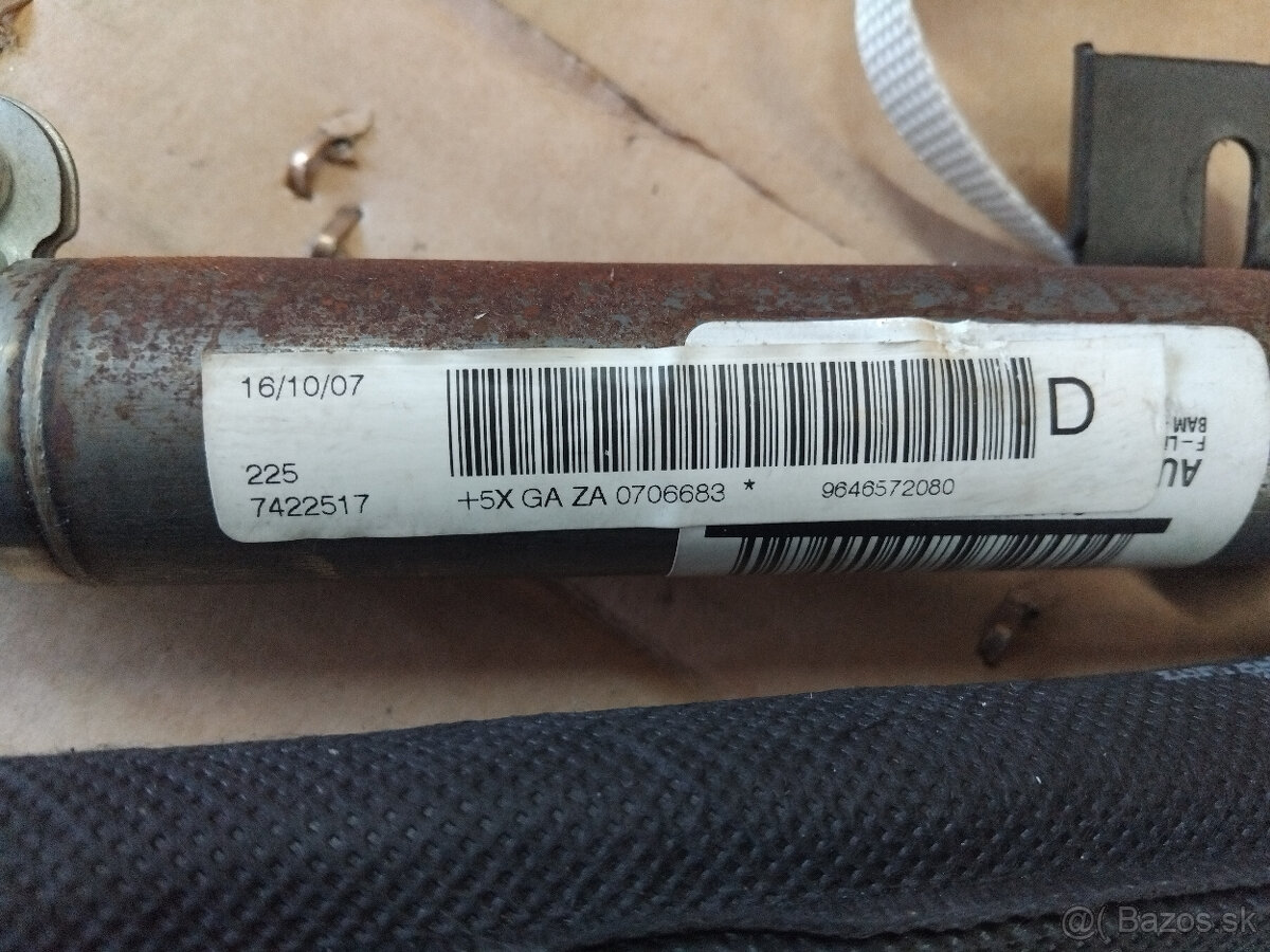 stropné airbagy Citroen C4 - 2007 - 3