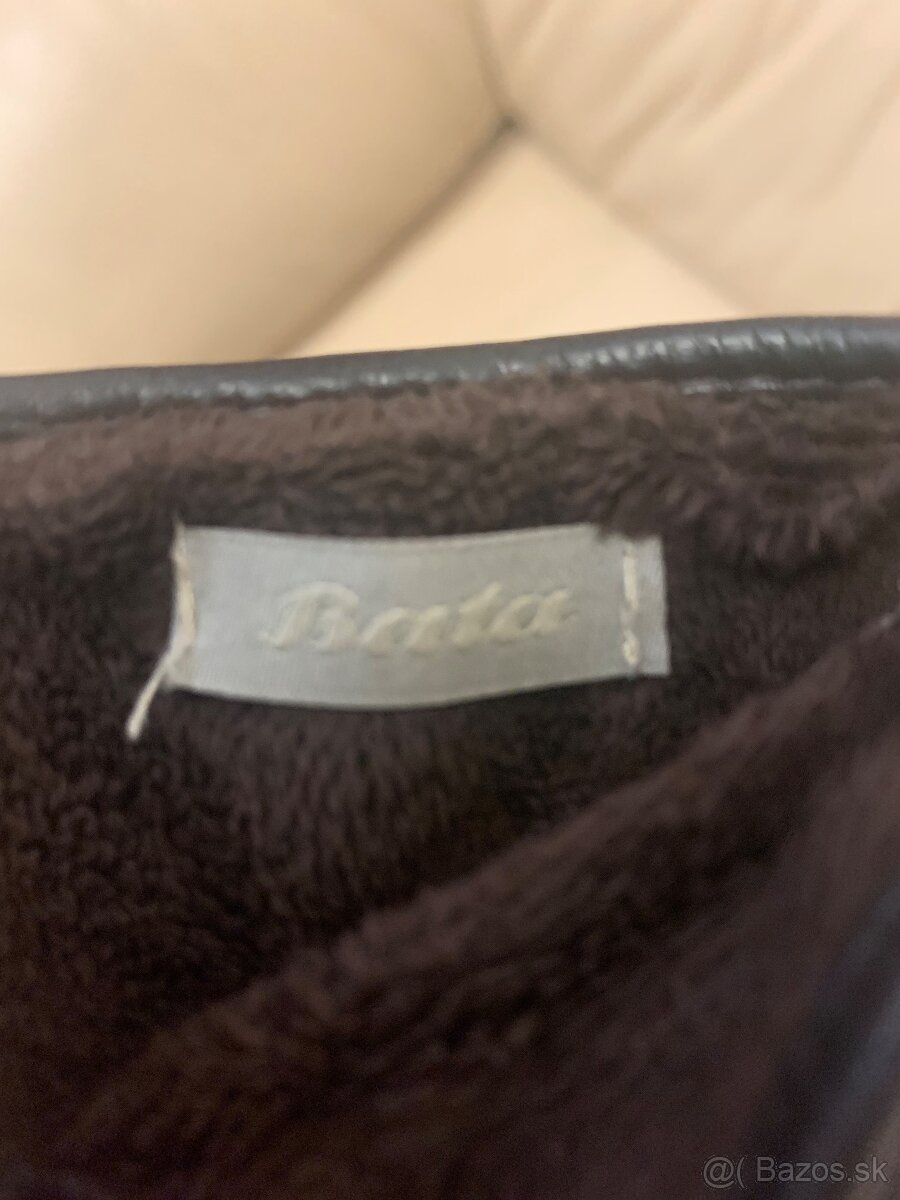 Pánske kožené rukavice zn. Baťa - 3