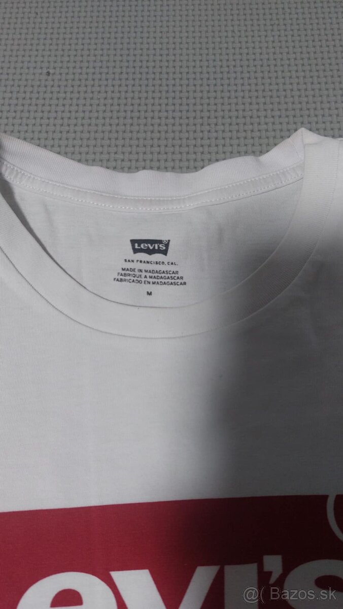tričko Levis biele (M) - 3