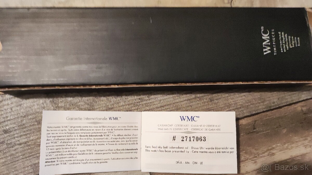 Predam nove hodinky WMC - 3
