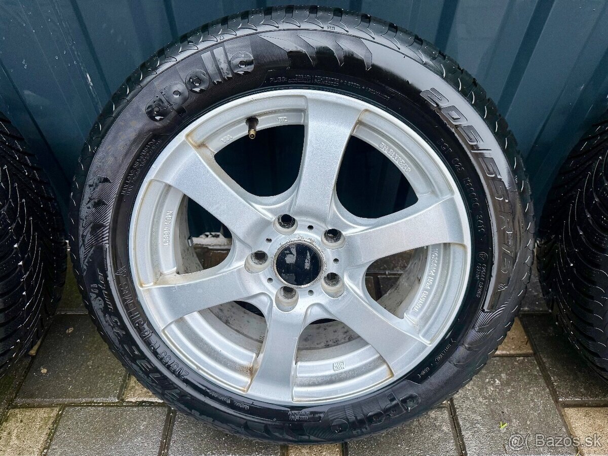 Komplet zimnú sadu na Škoda,Vw,Seat - 5x112 205/55 R16... - 3