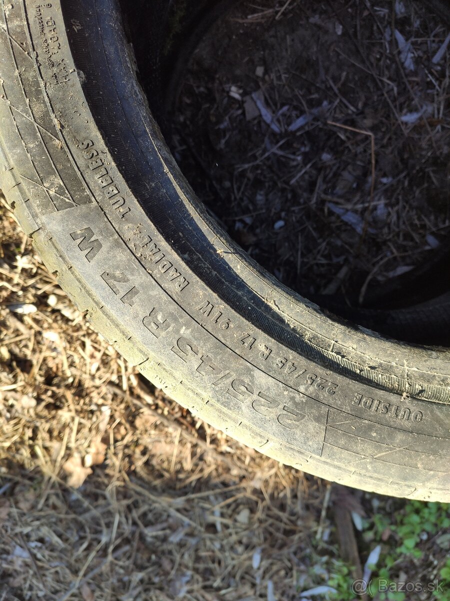 2ks 225/45 r17 letné Continental - 3
