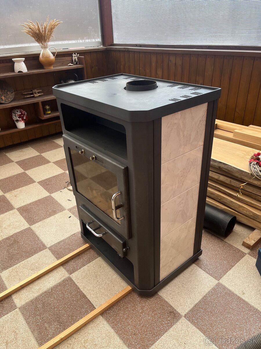 Krbové kachle Victoria Grande 14kw plus dymovod - 3