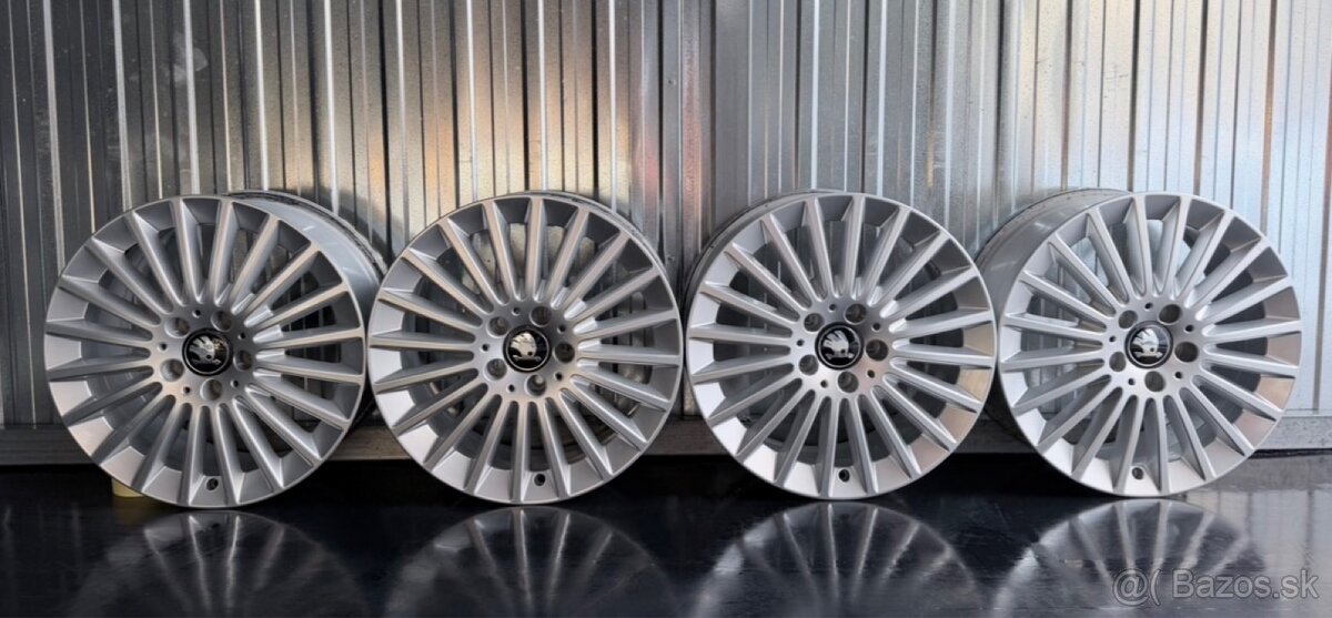 #9 Elektróny originál Škoda 5x112 r17 - 3