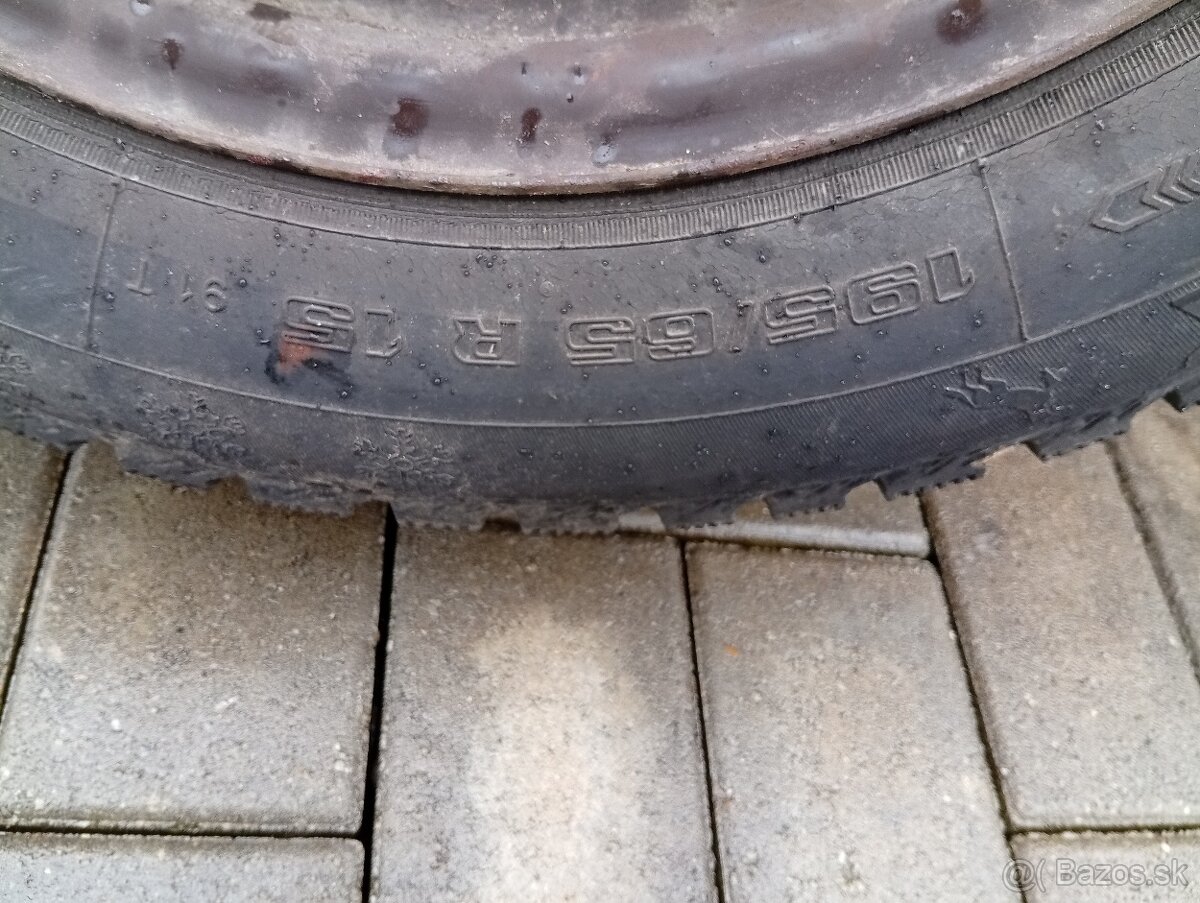 5x108 195/65 R15 zimné - 3