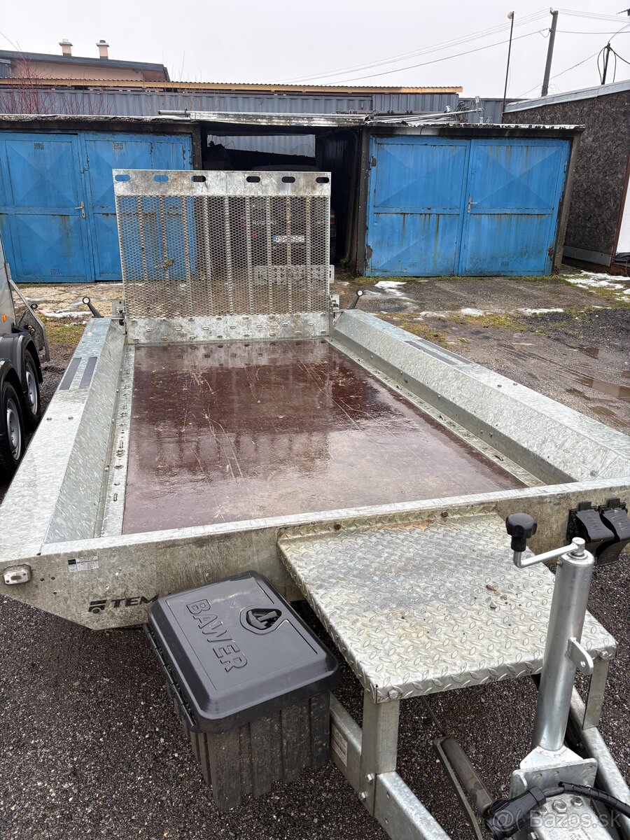 Privesny vozik pre stavebnu techniku do 3500kg TEMARED - 3