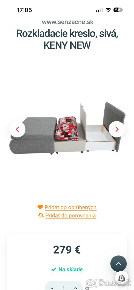 Rozkladacie kreslo - 3