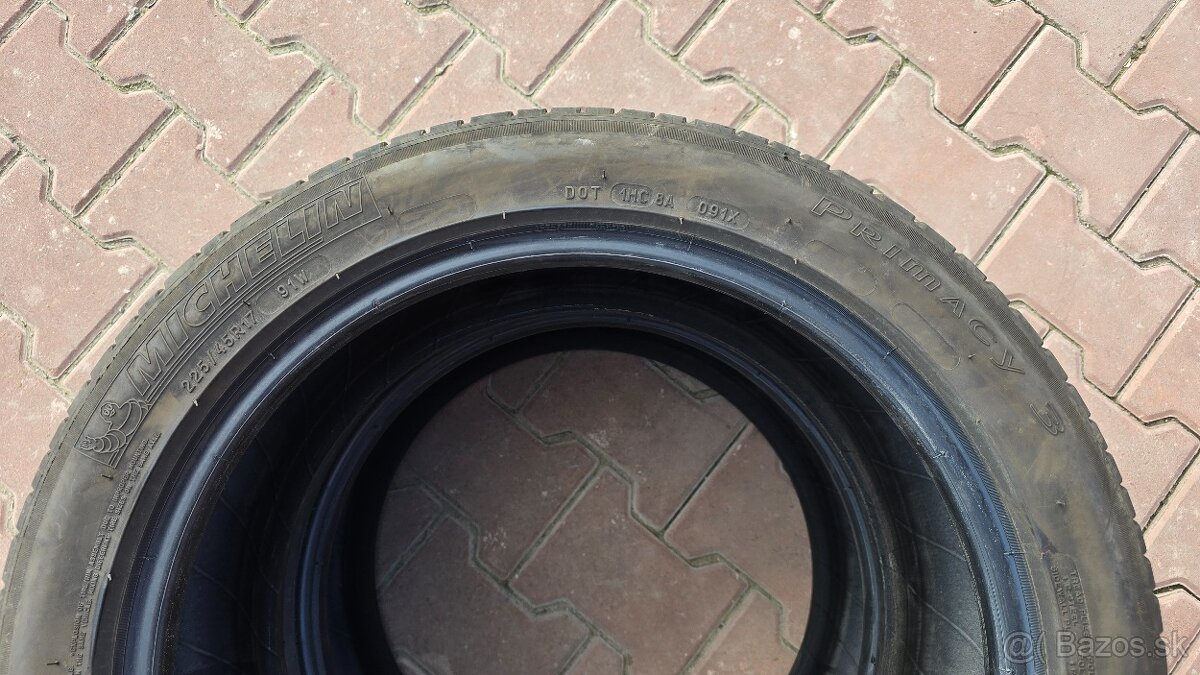 Letné pneu - Michelin Primacy 3 225/45 r17 - 3