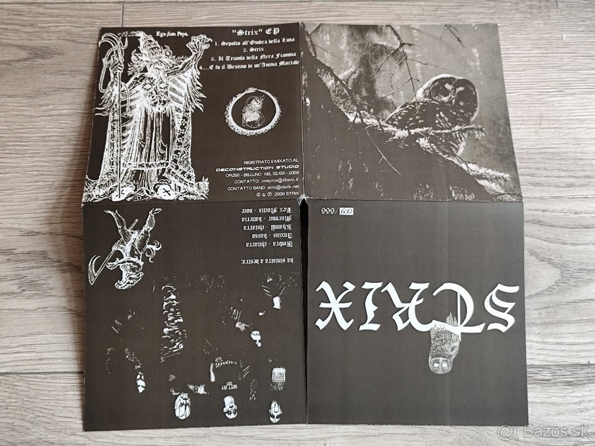 STRIX - "Strix" 2008 CD-EP - 3