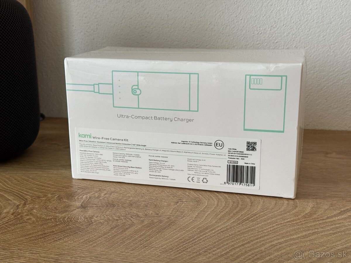 YI Kami cloud wifi kamera W101S camera kit - 3