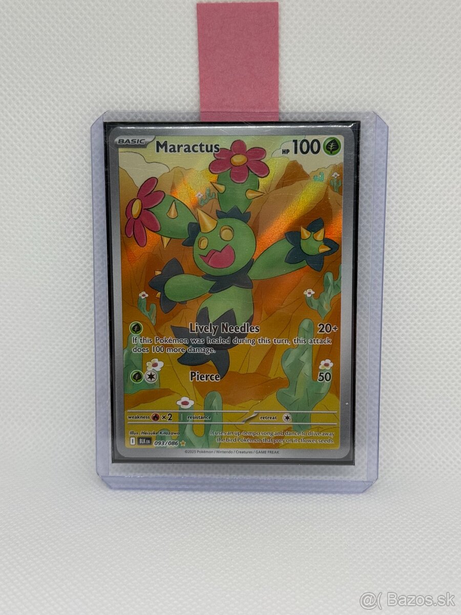 Pokémon karta Maractus 093/086 – NM – ORIGINÁL - 3