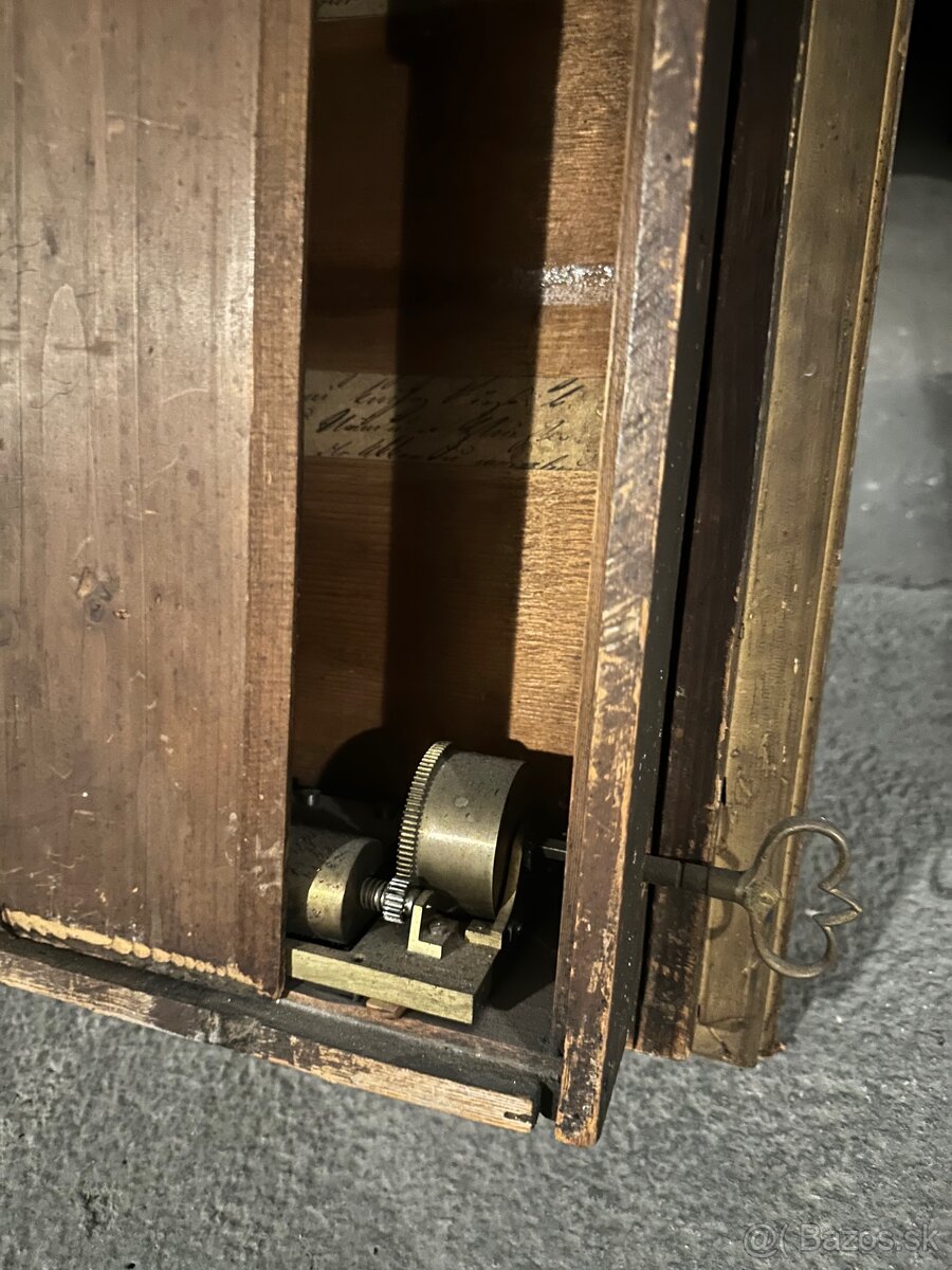 Predam starožitné obrazové hodiny (19. storočie) - 3