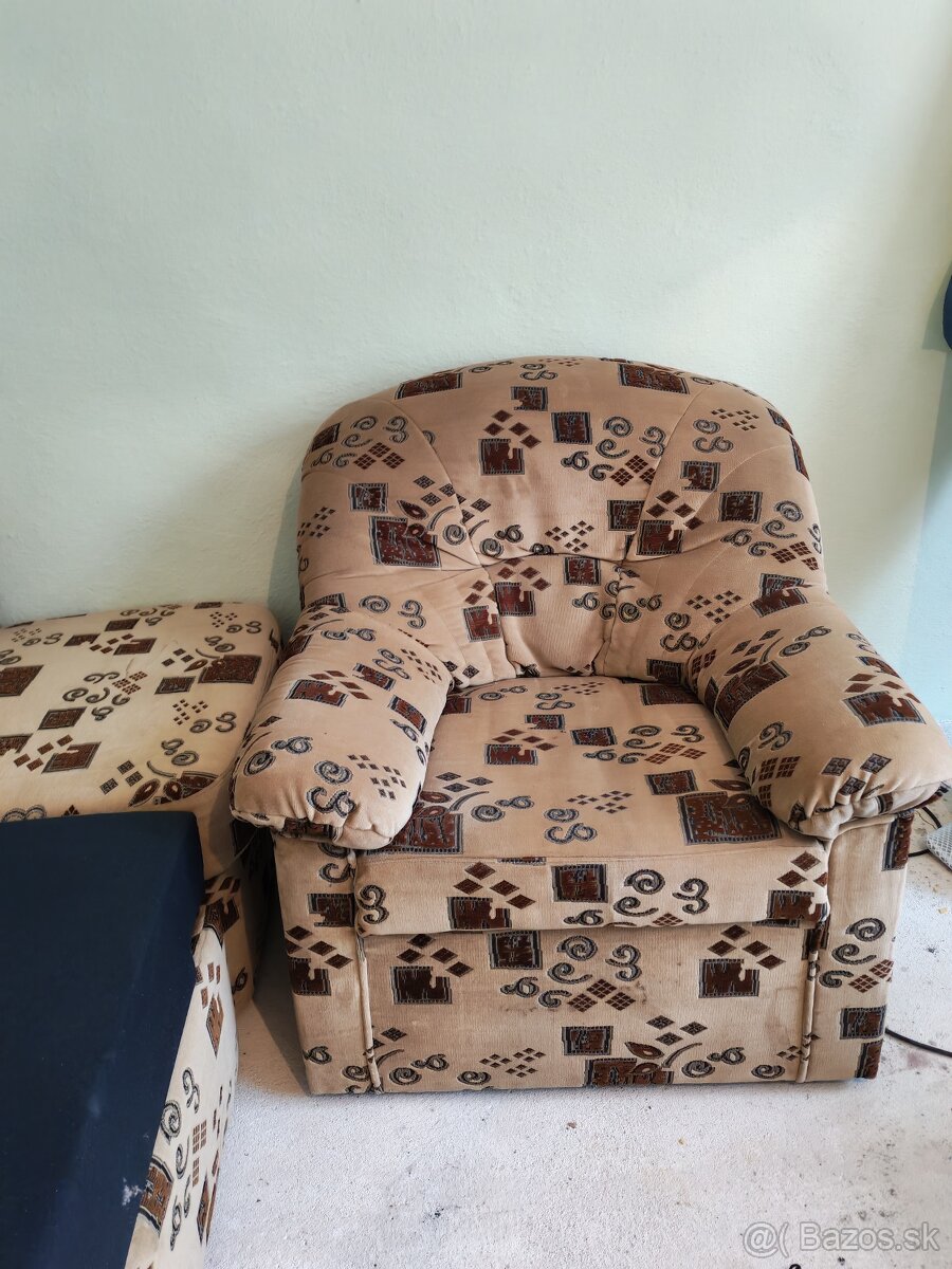 Predam gauč s kreslom - 3
