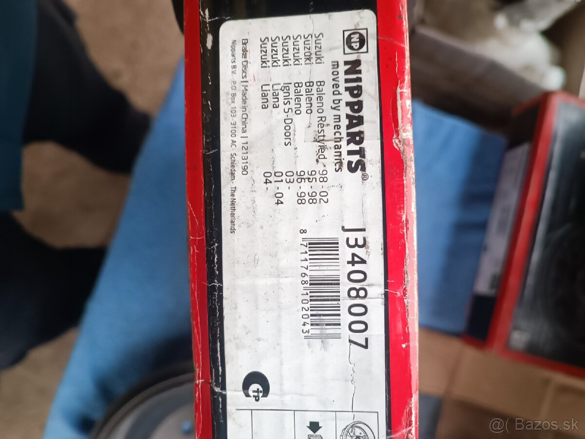 Predám 2× brzdový bubon – J3408007 (zadný) - 3