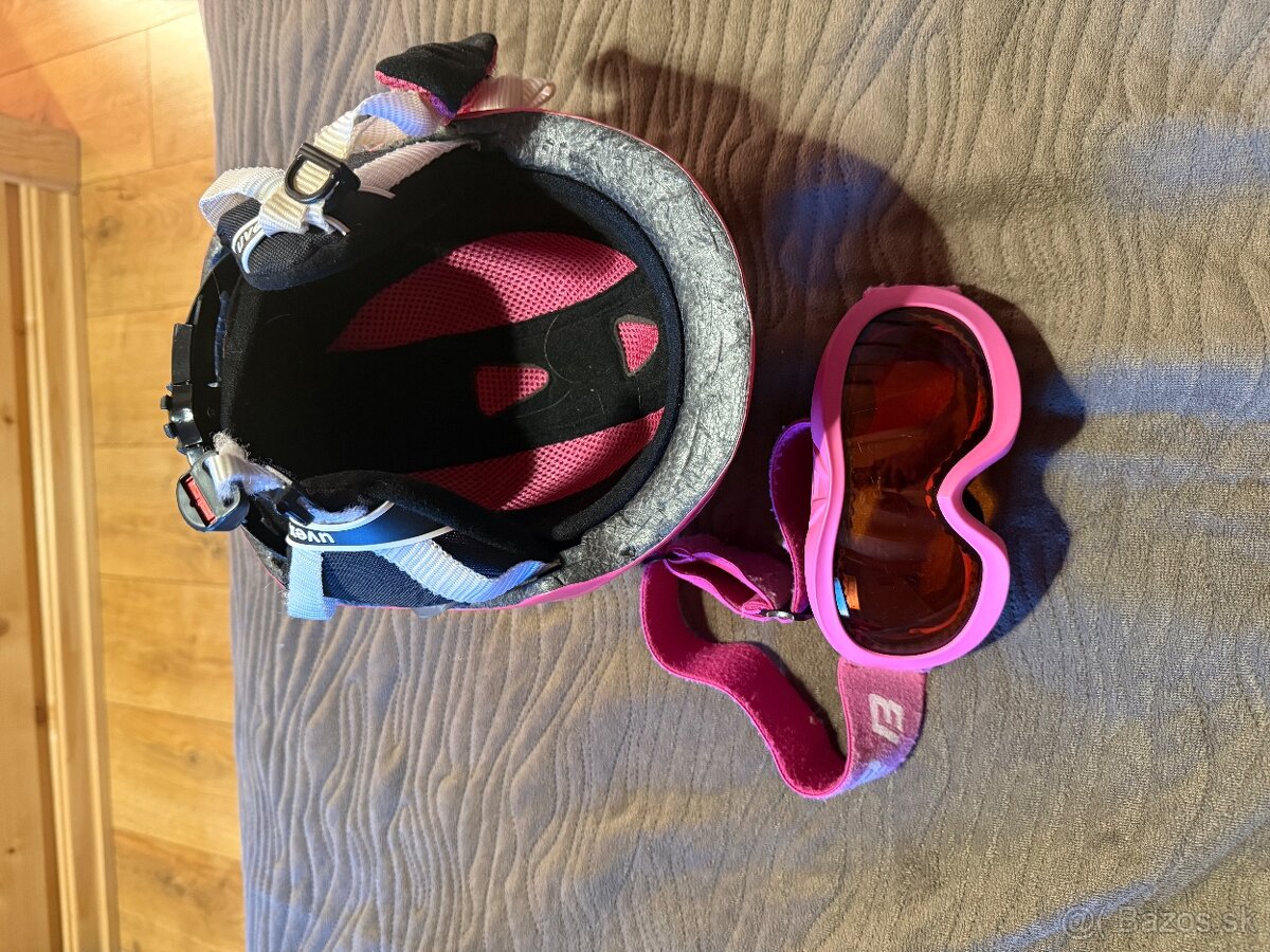 Detská lyžiarska prilba uvex a okuliare - 3