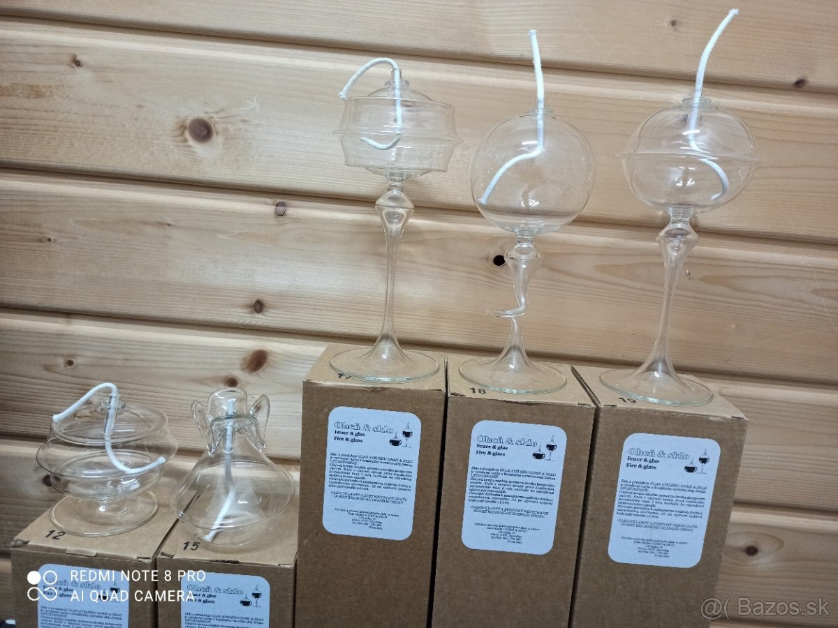 Sklenené svietniky - 3