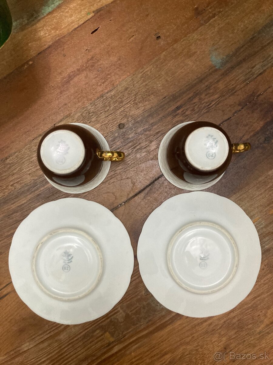 Hnedé šálky/2ks - 3