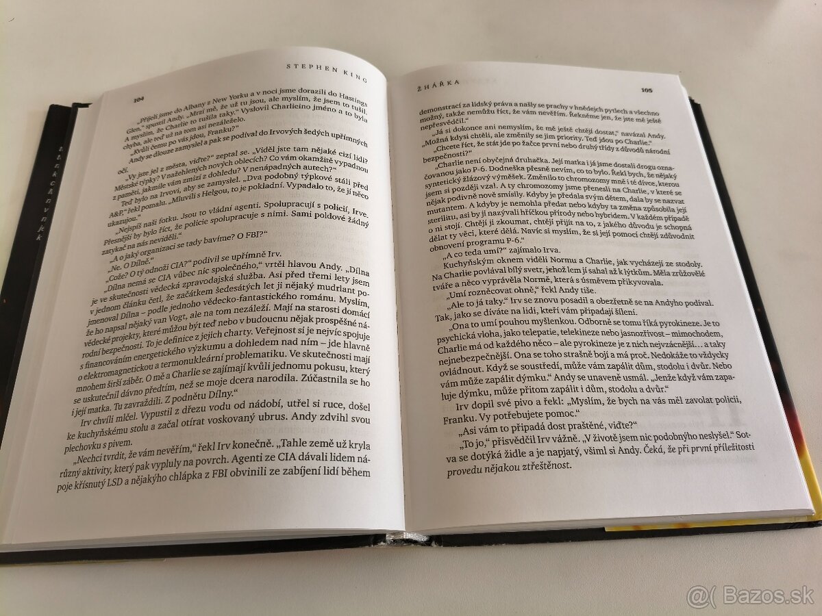 Stephen King, Žhářka, 350 s. - 3