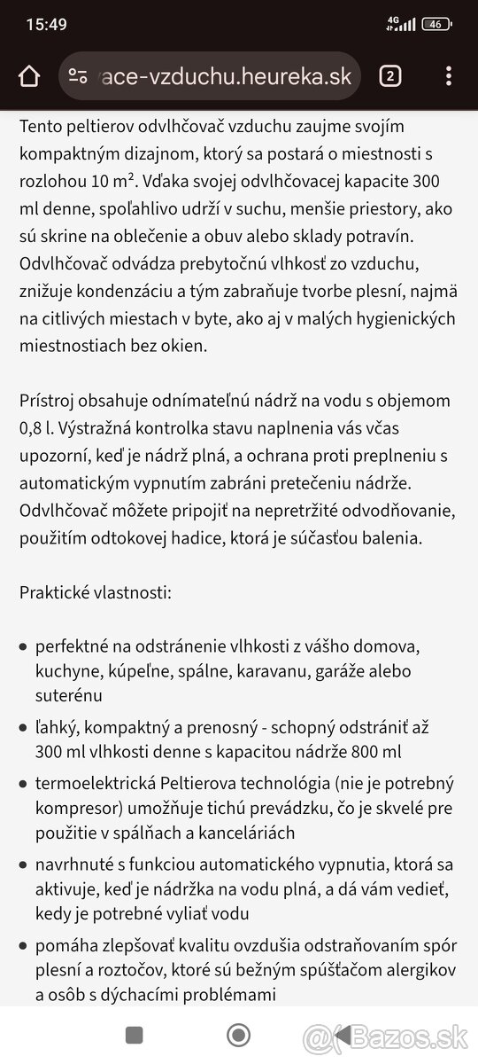 Odvlhčovač vzduchu - 3