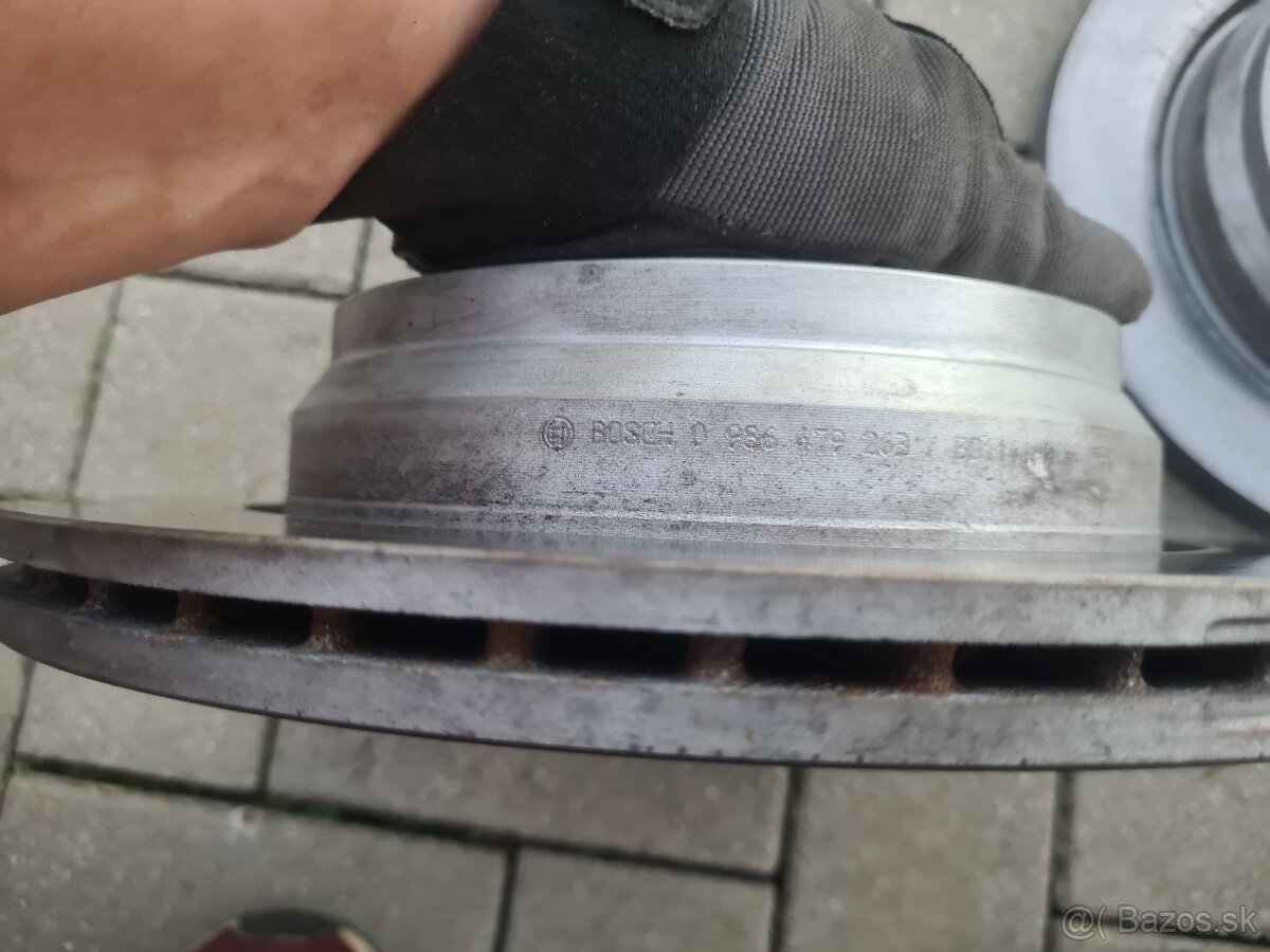 Brzdové kotúče Bosch bmw 320d e91 - 3