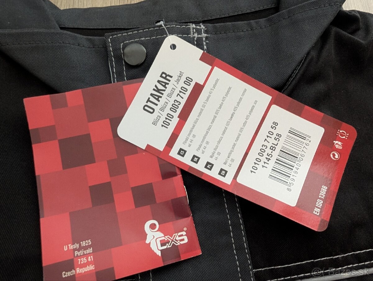 NOVÁ Pracovná Bunda CXS OTKAR - 3