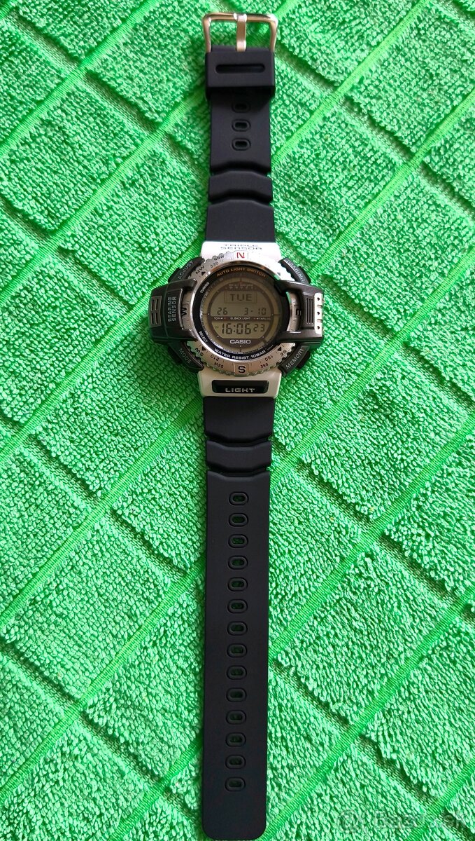 Casio Protrek PRT-40 Kompas, Barometer, Výškomer - 3