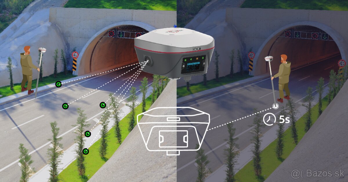 GNSS RTK ROVER TERSUS OSCAR TREK - 3