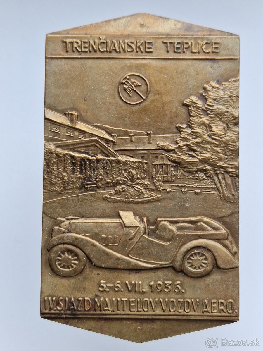 CHLADIČOVÁ PLAKETA, - 3