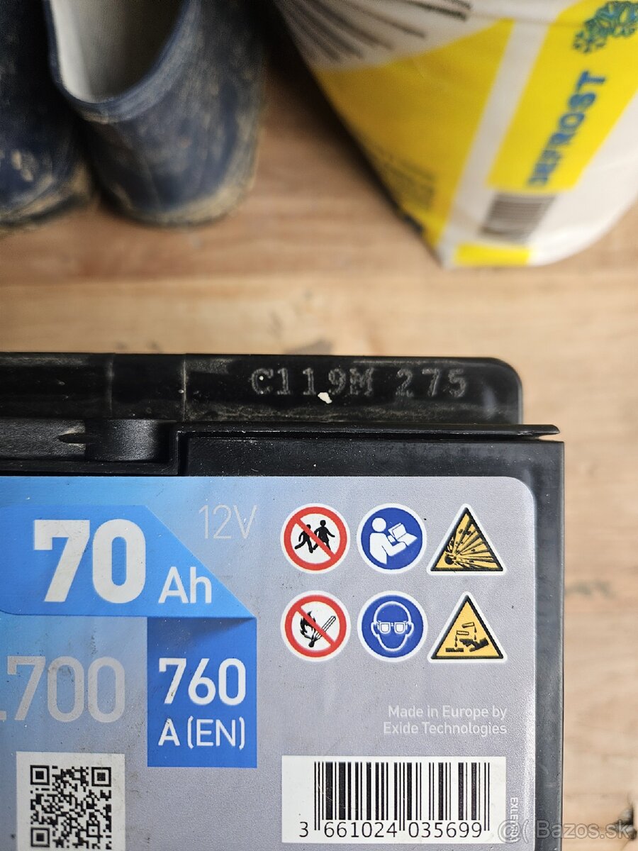 Exide EL 700 70Ah Start-Stop - 3