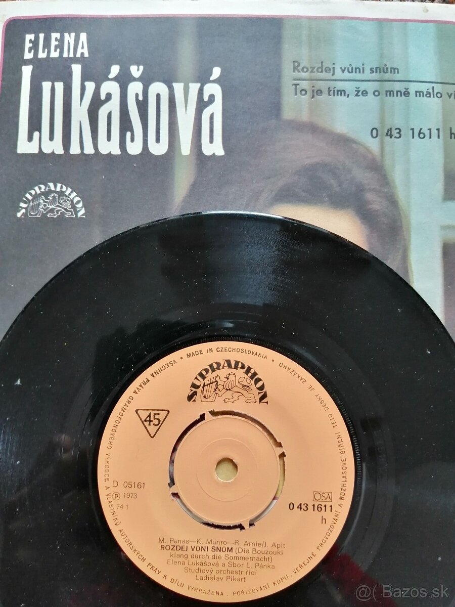 Predám SP, single play, malé platne, vinyl - 3