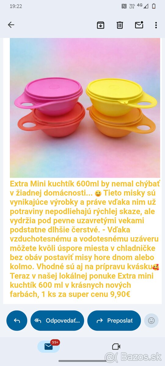Tupperware mini kuchtík, nový - 3