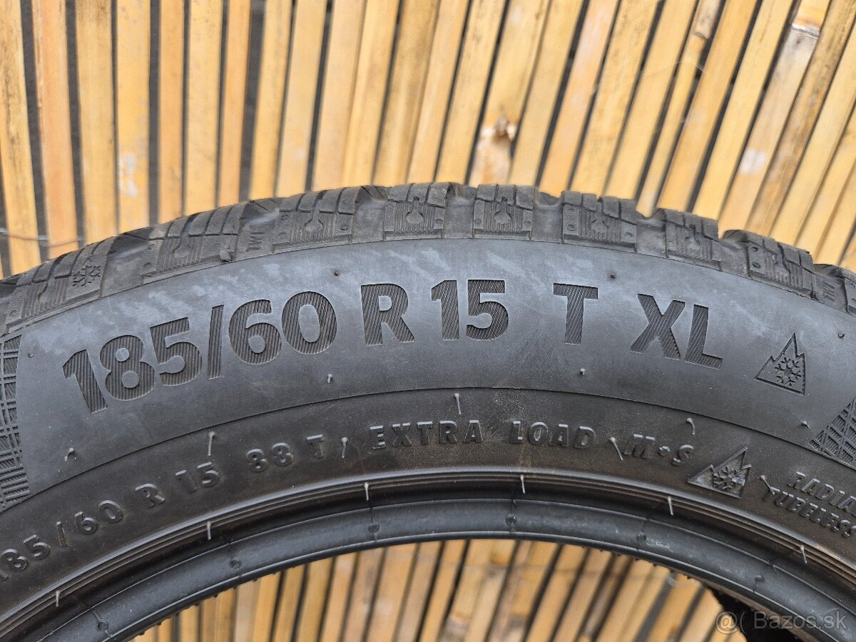 Zimne Continental 185/60 R15 - 3