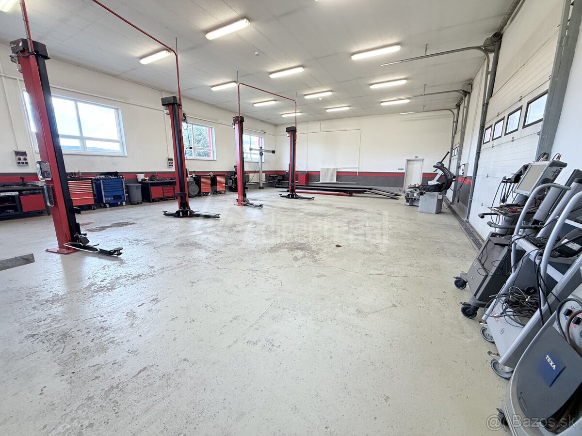 Zabehnutý autoservis s veľkorysým pozemkom a veľkým … - 3