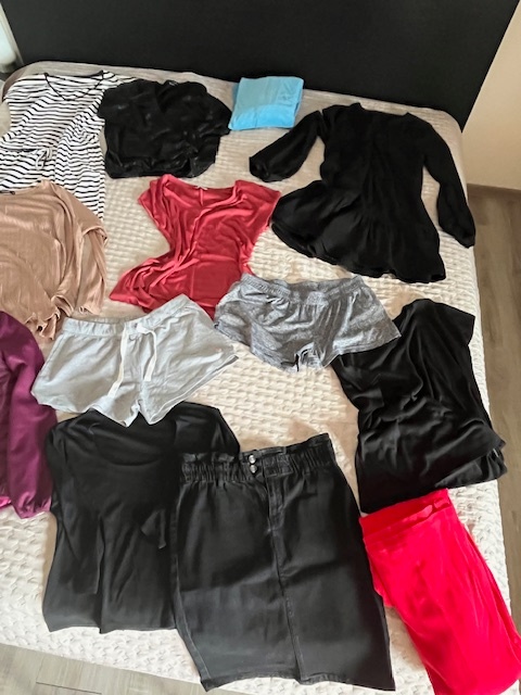 3x BALÍK MIX dámskeho oblečenia - M aj L aj XL - 3