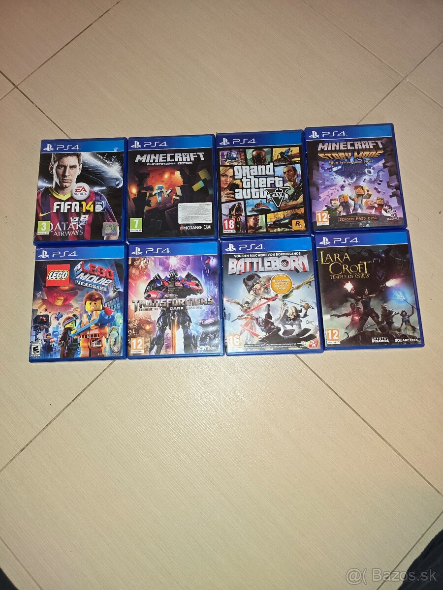 PlayStation 4 – 512 GB + ovládač + 9 hier (ako nová) - 3